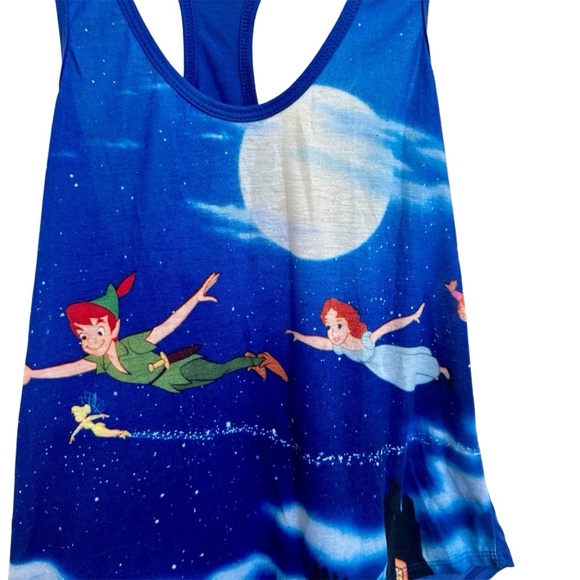 Peter Pan Tinker Bell Movie Scene Disney Bound Tank Top in Women’s Small - Picture 4 of 6